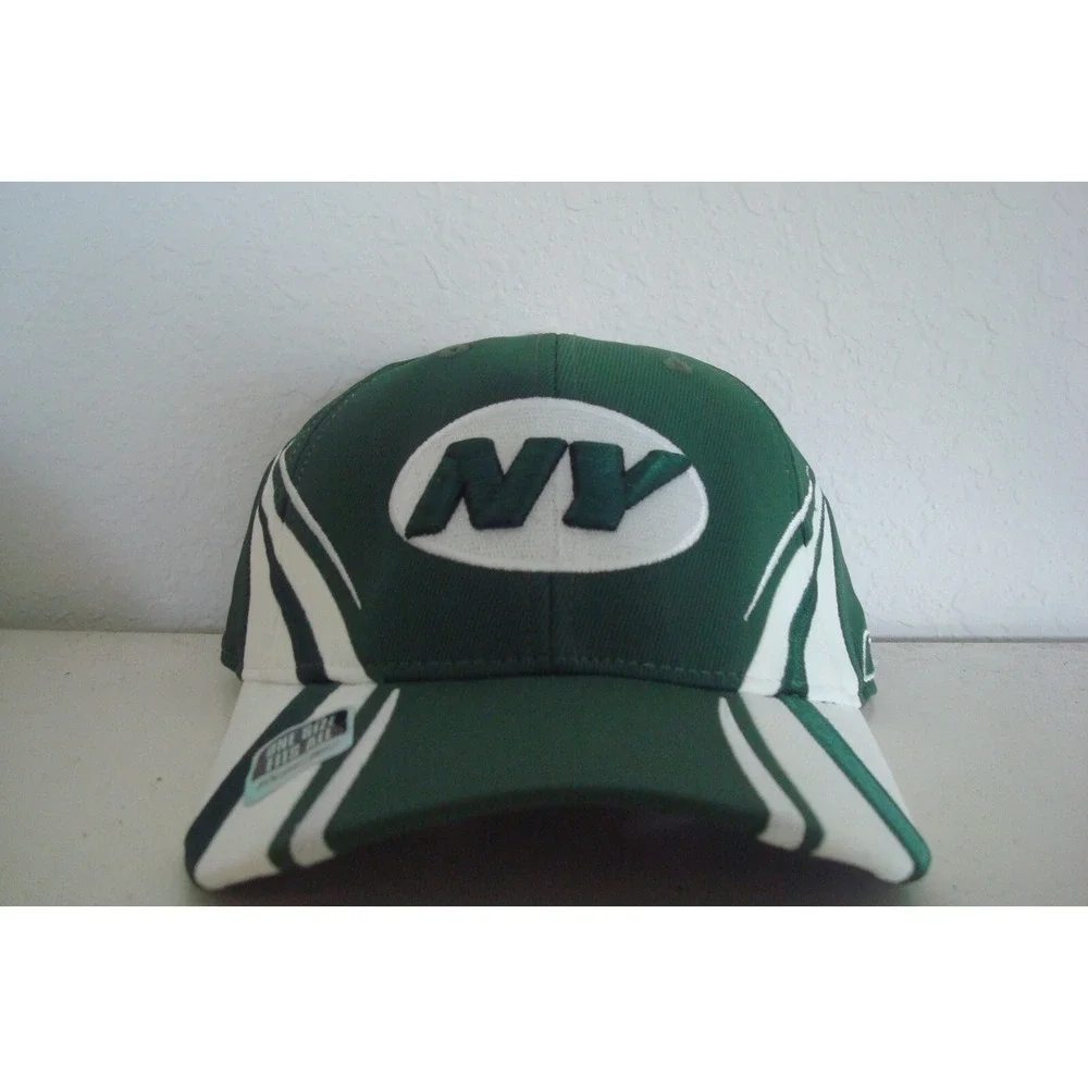 NEW YORK JETS REEBOK 2005  FITTED SIZE OSFA‎ DEADSTOCK HAT CAP VINTAGE A4